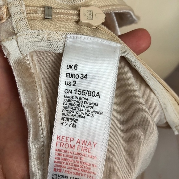 Topshop Antique Lace Velvet Crop Top Bralette - Picture 8 of 11